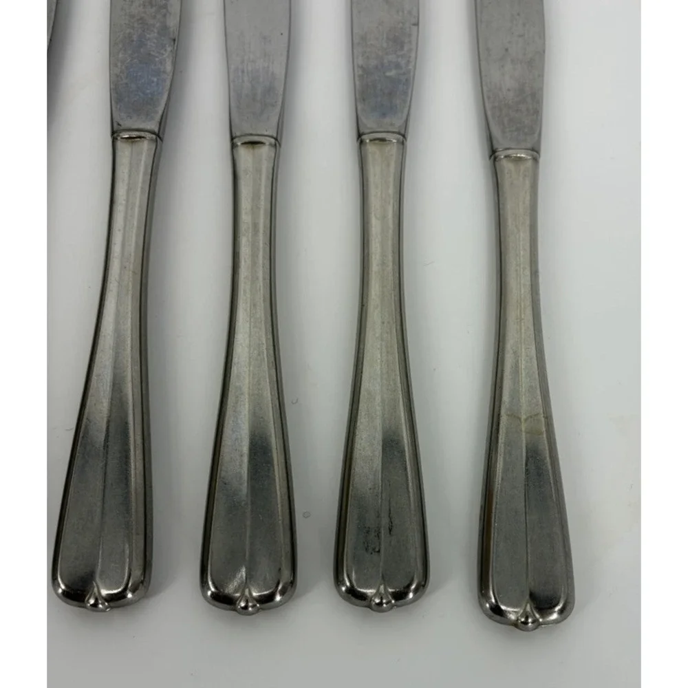 Oneida USA Gala Impulse Dinner Knives Set of 7 Stainless Steel Flatware 9